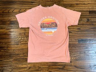 Vintage 90s HAWAII Kauai Waimea Canyon Red Dirt Graphic T-Shirt Size XL