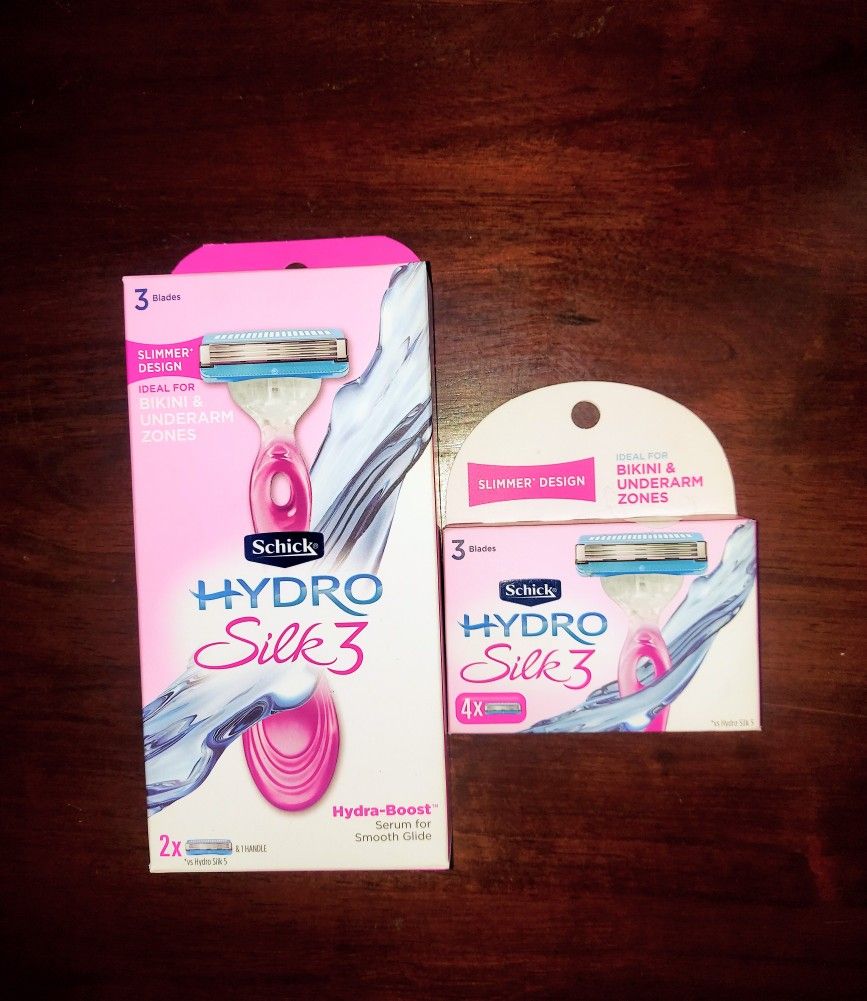 Schick Hydro Silk3 Razor & Refills - X Streets Ray/Higley