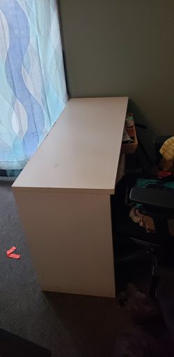 Office furniture available for pick up today.