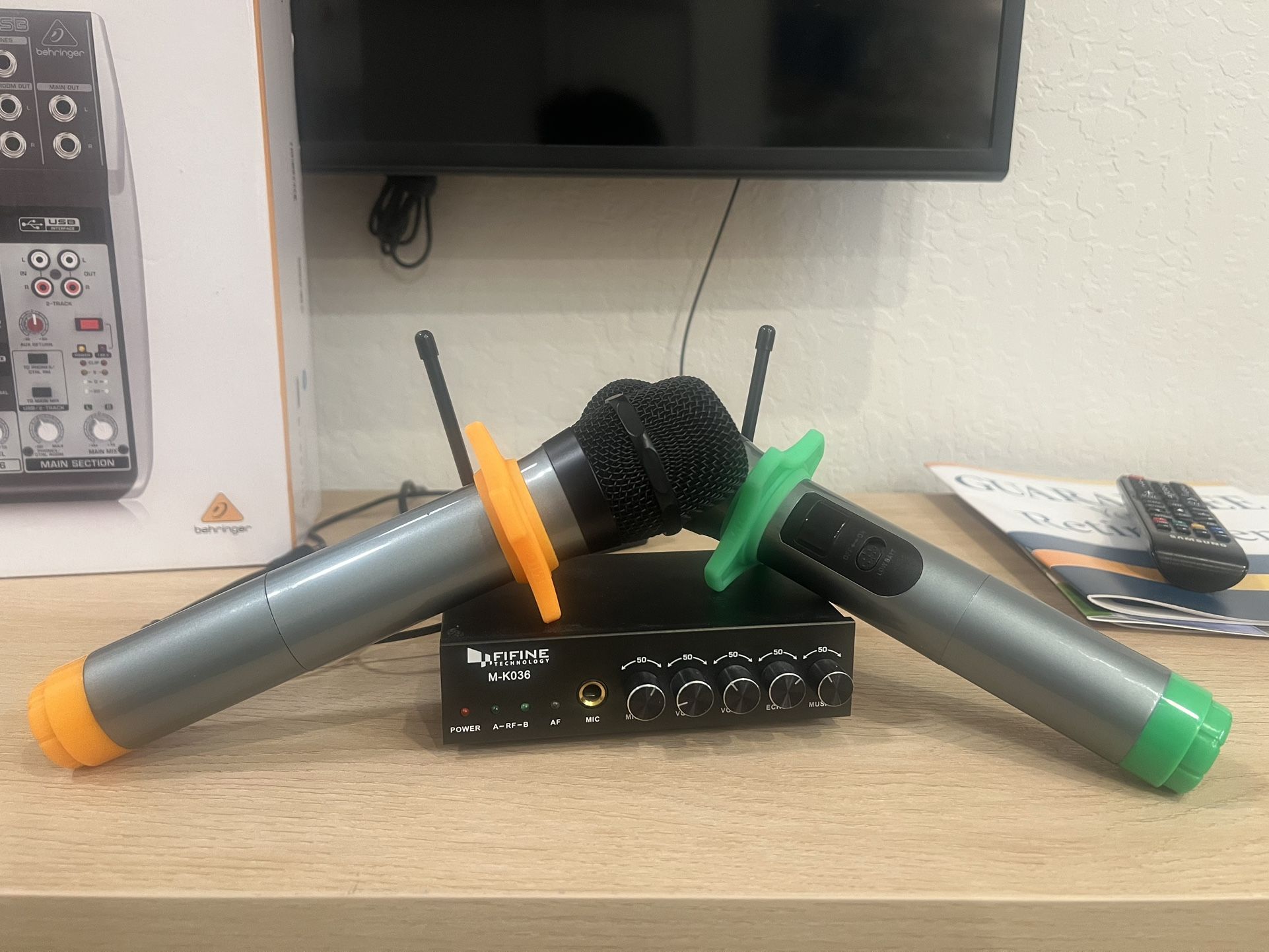 Fifine Wireless Microphone MK036