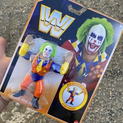 WWE Retro : Hasbro Style Doink The Clown Action Figure 