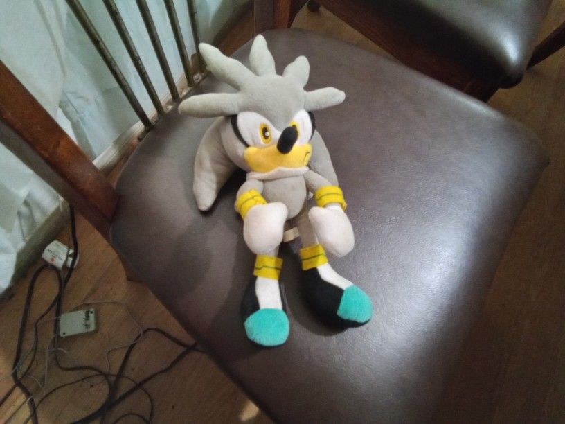Silver Sonic The Hedgehog Plush