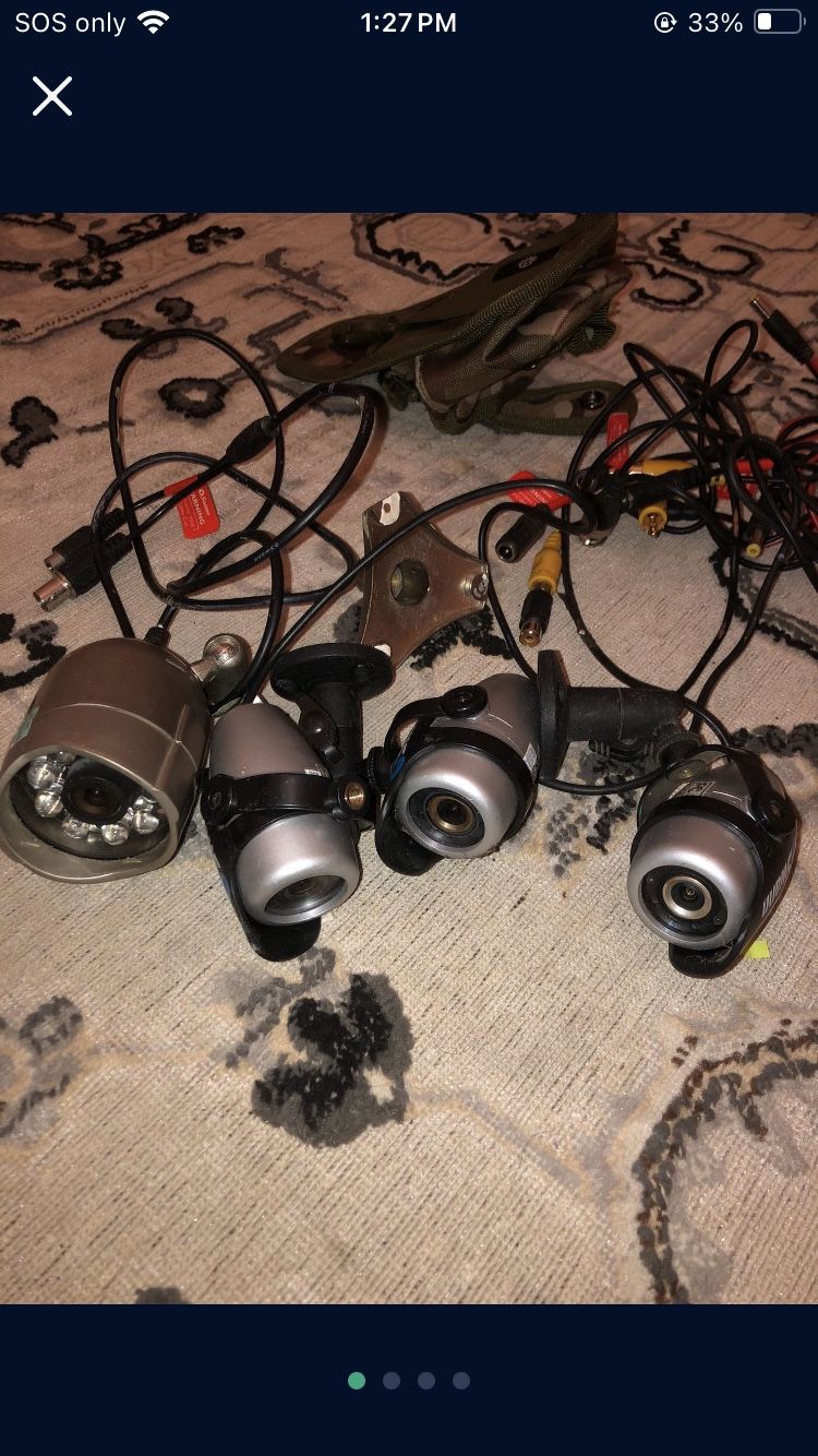 Multiple Security Cameras