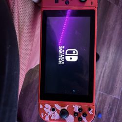 Red Nintendo switch v1
