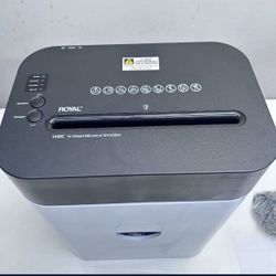 Used*Royal Shredder Micro-Cut Paper Shredder, 14-Sheet, Black/White