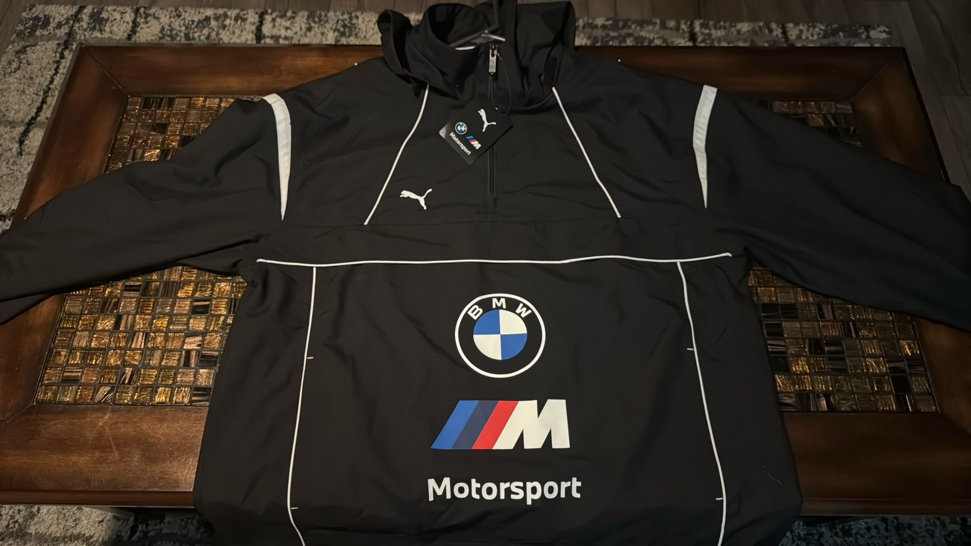 PUMA Men’s BMW MOTORSPORT RACE JACKET Sz M