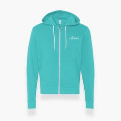 The Chosen Movie Series New Sealed Against The Current Zip Teal Hoodie Medium Size Sells For $50 READ BELOW