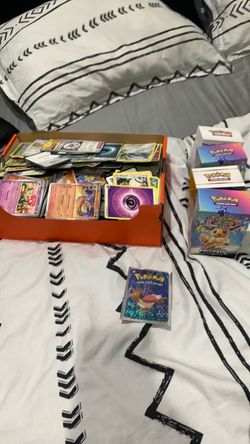 Unsorted pokemon cards