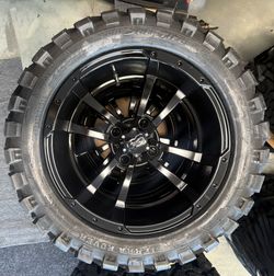 New 23x14 Golfcart wheels.