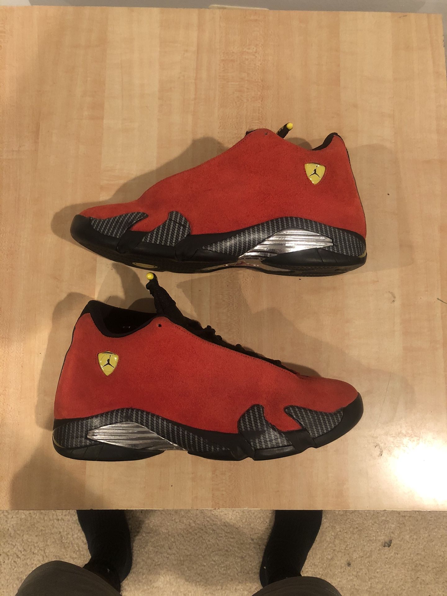 Air Jordan 14 Ferrari Size 12