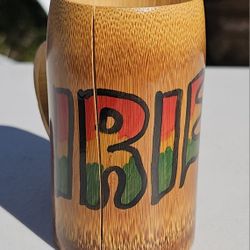BAMBOO MEDIUM SIZE STASH MUG FROM JAMAICA!