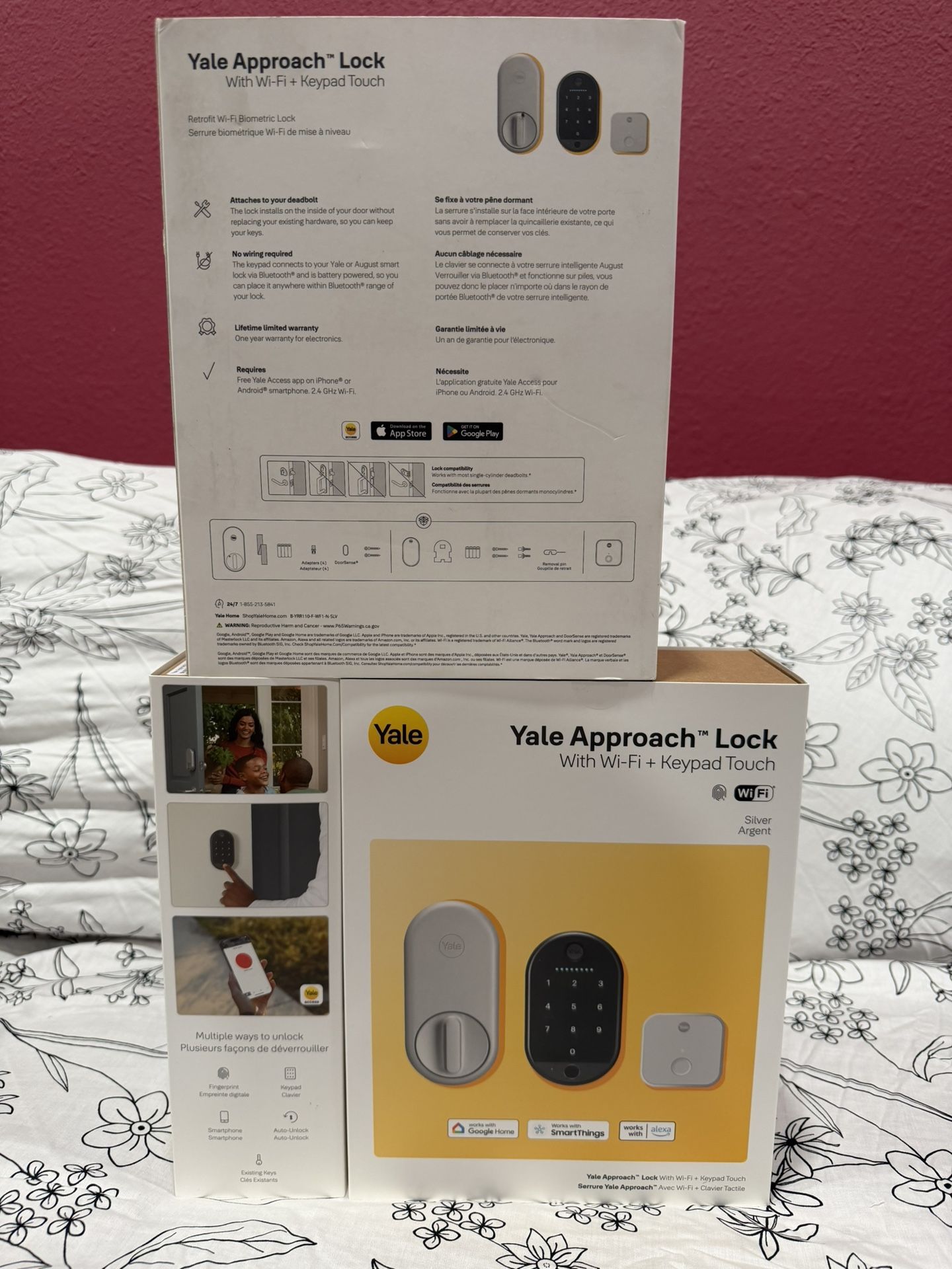 Yale Approach Lock with Wi Fi and Keypad Touch