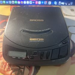 Retro Koss Seqs CD player 