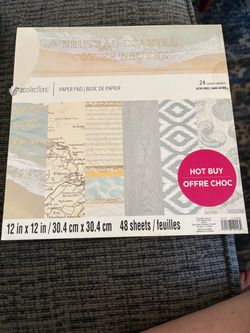 Scrapbook paper books and cutter