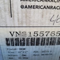 Chrome American Racing Wheels 