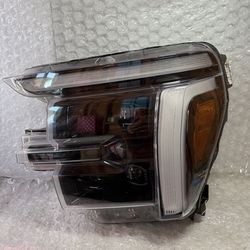 2024-2025 FORD F-150 F150 RAPTOR  Left driver side LED Headlight Black RH OEM