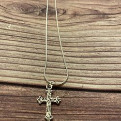 Cross Charm Necklace