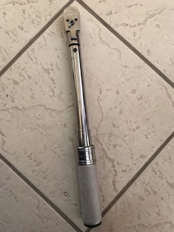 Snap-on tool Flex head QC2FR75 torque wrench 3/8