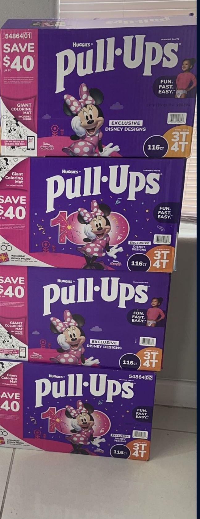 Huggies Pull Ups 3t/4t