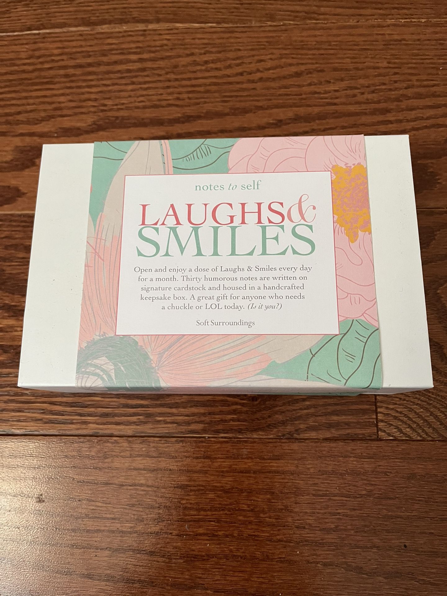 Laughs And Smiles: Notes To Self
