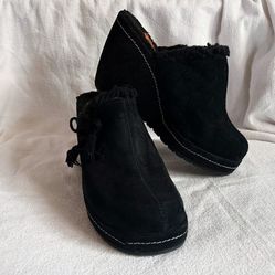 Suede Platforms 