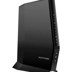 NETGEAR Nighthawk Modem Router Combo
(CAX30) DOCSIS 3.1 Cable Modem and WiFi 6
Router