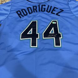 Seattle Mariners Julio Rodriguez Autographed Jersey