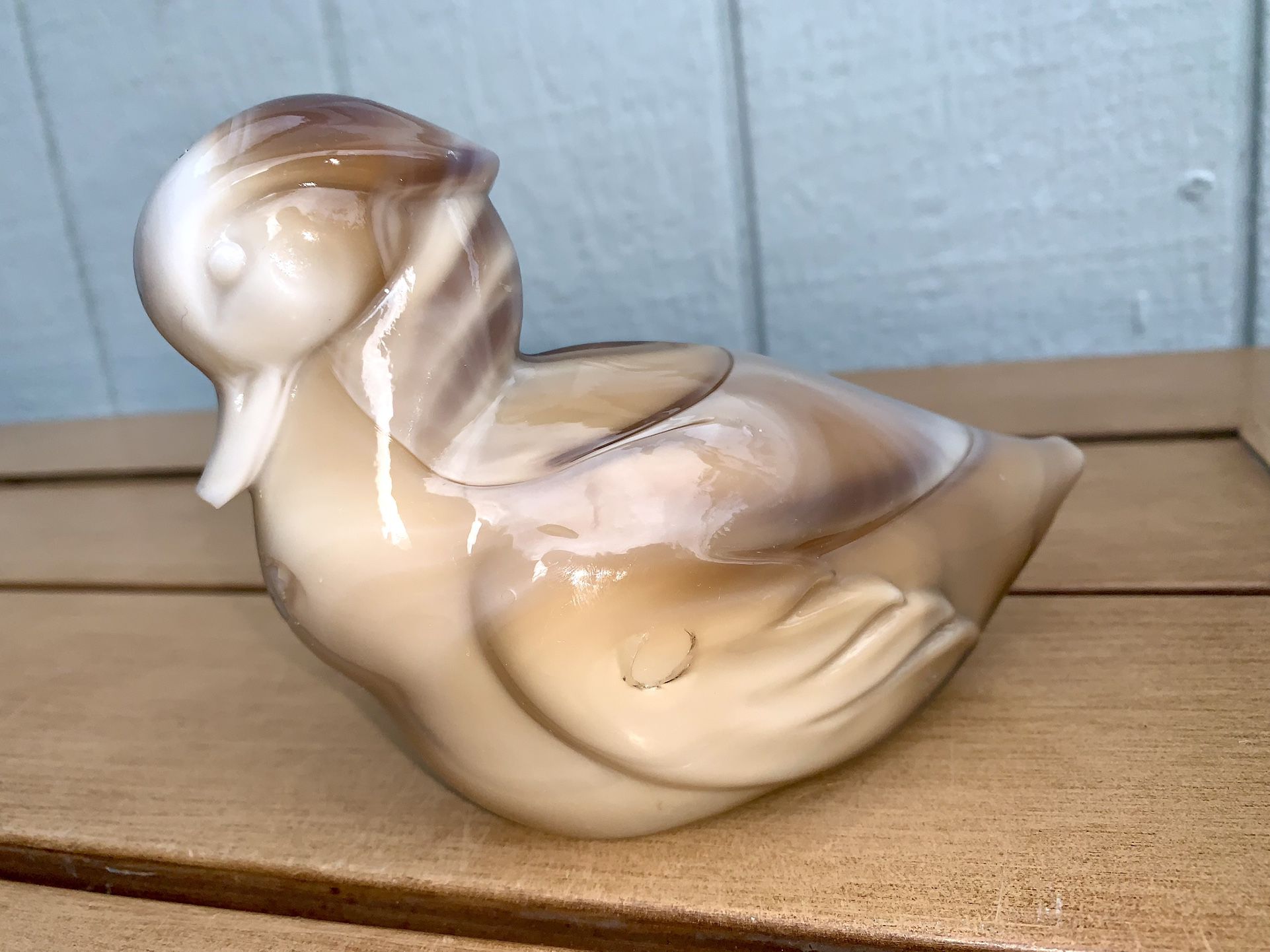 Glass Collectible Duck