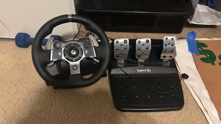 Logitech G920 Driver wheel and Pedals.
