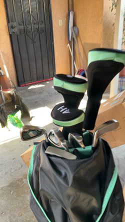 9 Piece Complete Golf Set for Right Handed with Stand Bag and 3 Bonus Head Covers