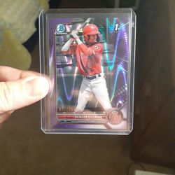 Denzer Guzman 1st Bowman Purple/250