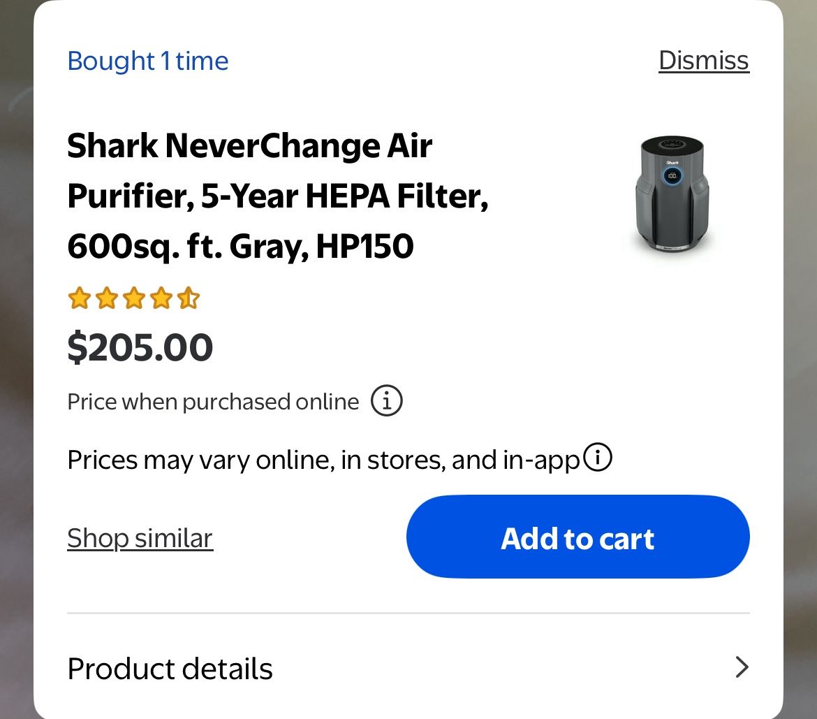 Shark Air Purifiers