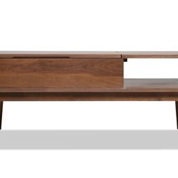Bettie Lift-Top Coffee Table Walnut