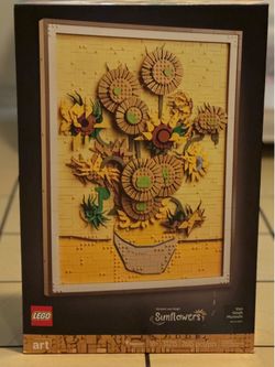 LEGO Van Gogh Sunflowers