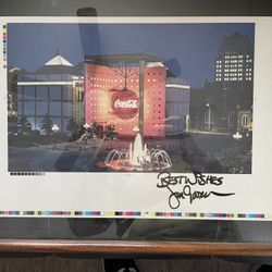 Autographed World Of Coca Cola Pamphlet 
