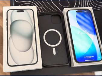 Black iPhone 15 Plus