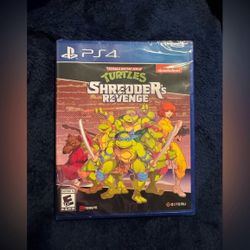 PS4 Teenage Mutant Ninja Turtles: Shredder's Revenge