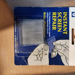 Screen repair patches