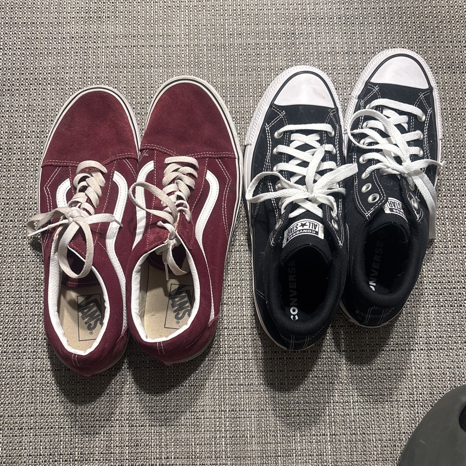 vans and converse