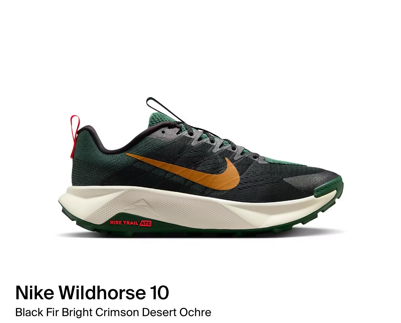 Nike ReactX Wildhorse 10 FV2338 005 Size 8.5