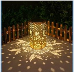 Solar Hummingbird Lanterns – 2 Pack Waterproof Garden Lights