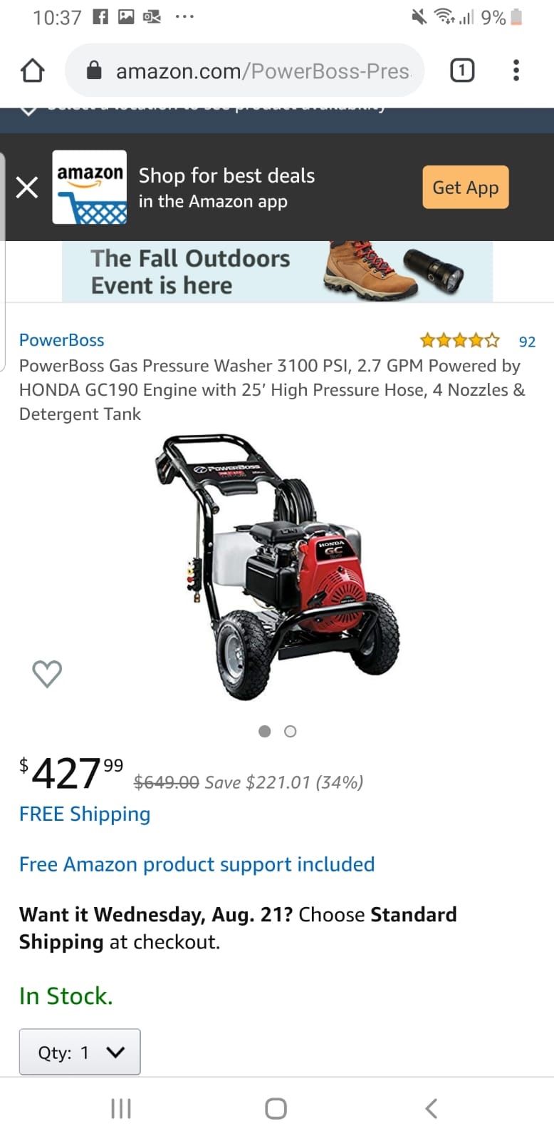 Pressure washer