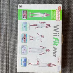 WII FIT PLUS NEW UNOPENED
