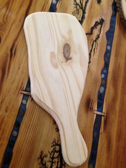 Hand made pine cheese cutting board