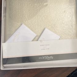 New In Box Wedding Guest Book