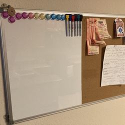 Dry Erase/Pin Board