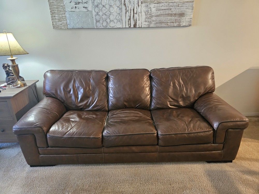 Leather Sofa