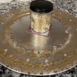 Henna/Mehndi Personalized Candles, Canvas, Plates 