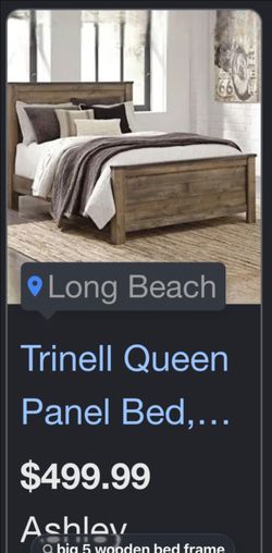Queen bedframe and box top