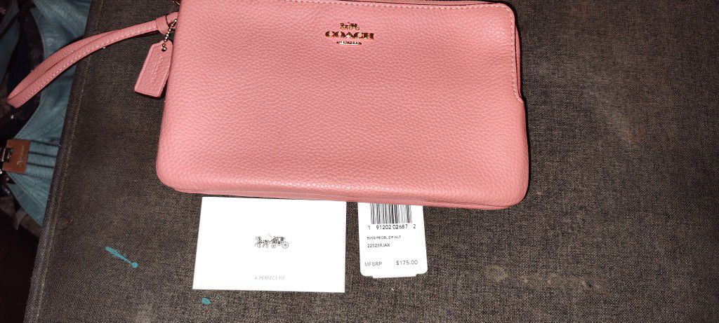 Coach Genuine Leather Wallet Bag